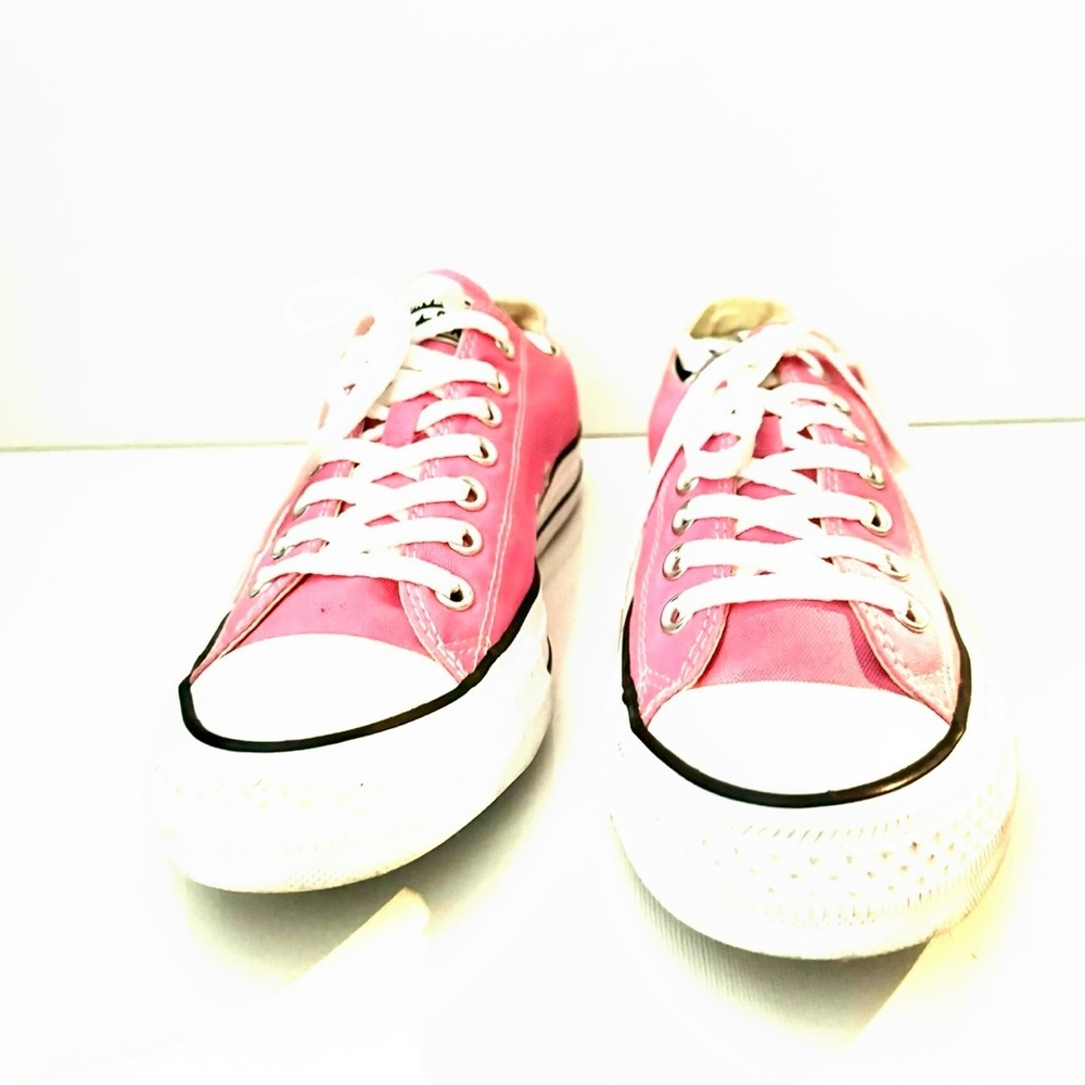Pink Canvas Sneakers
